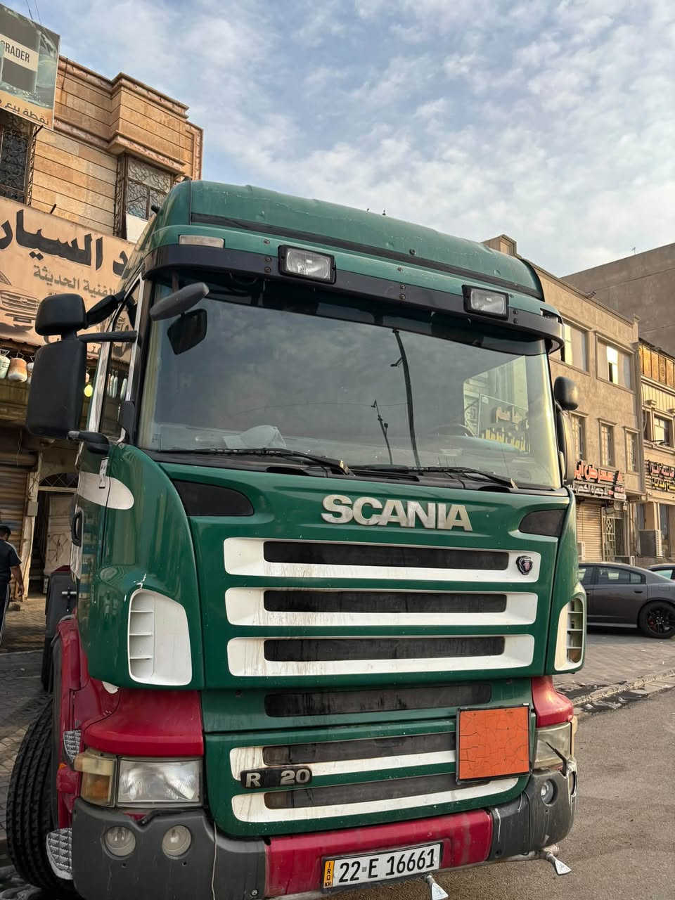 السلام عليكم
سكانيه مديل 2007حم R240 كير عادي 3x3
مزوج بلادي رقم أربيل جديد سياره جاهزه للشغل 
ملاحضه السياره صبغ شركات تانكي 22طن ستيل تنباع كامله أو شاصي مكاني بصره 
***********
***********
