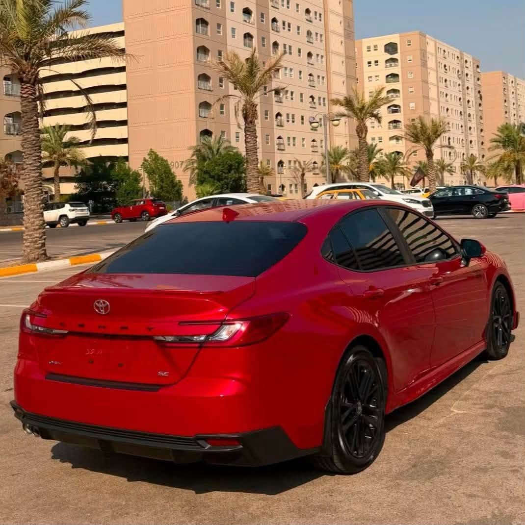 بسم الله
السلام عليكم تيوتا كامري 2025 SE بلاك أدشّن 

ضررها يعتبر كلين بدون صبغ بدون ايرباك فقط بارد 

ماشيه 7 الف كيلو زيرو 

رقم كاتي تترقم شمالي فقط 

للأستفسار *********** 

***********

ومتواجد بالفيس ايضاً 

مكاني بغداد مدينة بسمايه

ملاحظه الرقم يكلف مليون ونص دينار عراقي
