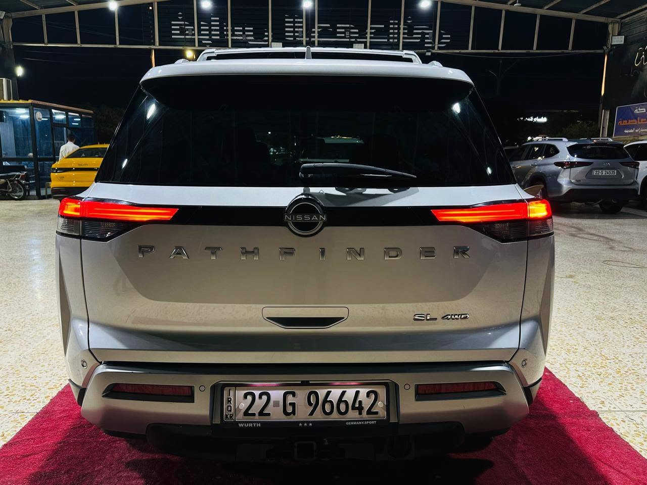 🔊(فرع كركوك) 

📌Nissan Pathfinder 2022 SL📌

♂️عداد المسافة 44000 mile

💵 (السعر/ 24000 $ ) 

♦️ (مرقمة رقم اربيل ) 

♦️المواصفات :

بصمة تشغيل
بصمة ابواب
تشغيل عن بعد (Remote Start)
صندوق شفط كهربائي 
فتحة سقف بانوراما 
رادار امامي (تحديد مسار)
رادار جانبي (نقاط عمياء)
رادار خلفي (تحذير من الاصطدام)
حساسات امامية+ خلفية
سستم سماعات BOSE
اوتو بارك Auto Park
كاميرات 360°
 فور ويل AWD  
كشنات جلد
كشنات ميموري
كشنات تدفئة+ تبريد 
كشنات خلفية تدفئة
كشن خلفي منفصل  
دشبول ديجيتال 
تبريد قطعتين لمس
تحكم وضعيات القيادة...Drive Modes 
شفتات + تحكمات استيرن 
هيتر استيرن
Apple Car Play
Android Auto 
هاند بريك بصمة
اوتو هولد Auto Hold
اوتو ستارت Auto Start
اوتو ستوب Auto Stop 
مانع انزلاق+ABS
شاشة كبيرة لمس+كاميرا
منافذ AUX+USB
وبقية المواصفات المعروفة

♦️(العنوان/كركوك شارع المعارض)

♦️للاتصال/

جنيد
***********
***********
