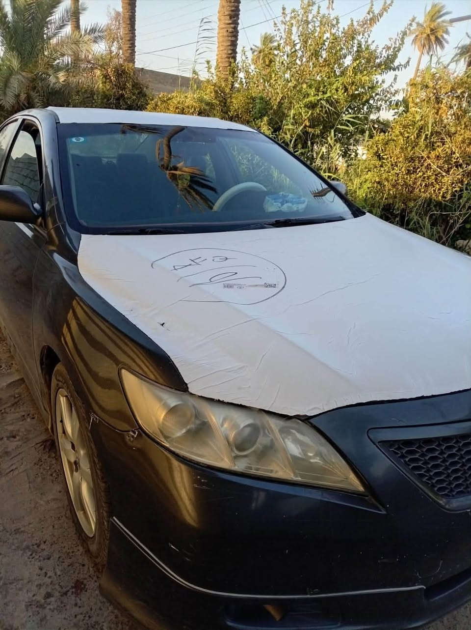 سلام عليكم
كامري لبيع وارد امريكي رقم بغداد جديد هزة جديدة محرك ٢٤٠٠ وكير مكفولات 
صدر نظيف دواخل صبغ بلادي مواصفات se كشن كهرباء 
فتحة كهربائيات كلها شغاله نقص فقط تبريد عنوان سيارة بغداد الدورة سعر ٨٠ وبيها مجال خاص ماعندي استفسار رقم بي واتساب ‭***********‬

