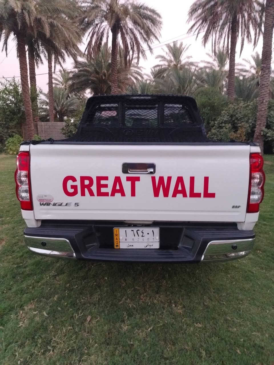 السلام عليكم سياره كريت وول موديل 2023سنويه جديده لل 28سياره على وضع الشركة مكفوله كفاله عامه محرك مسيبوشي ياباني السياره ماشيه 60الف حقيقي 
فول مواصفات شاشه كامره اماميه خلفيه كشن كهربيّ 
تحكم استيرن جهتين اربعه دسك #السعر_128وبيها مجال للشراي للاستفسار الاتصال على الرقم 
***********مكان ديالى كنعان.،
