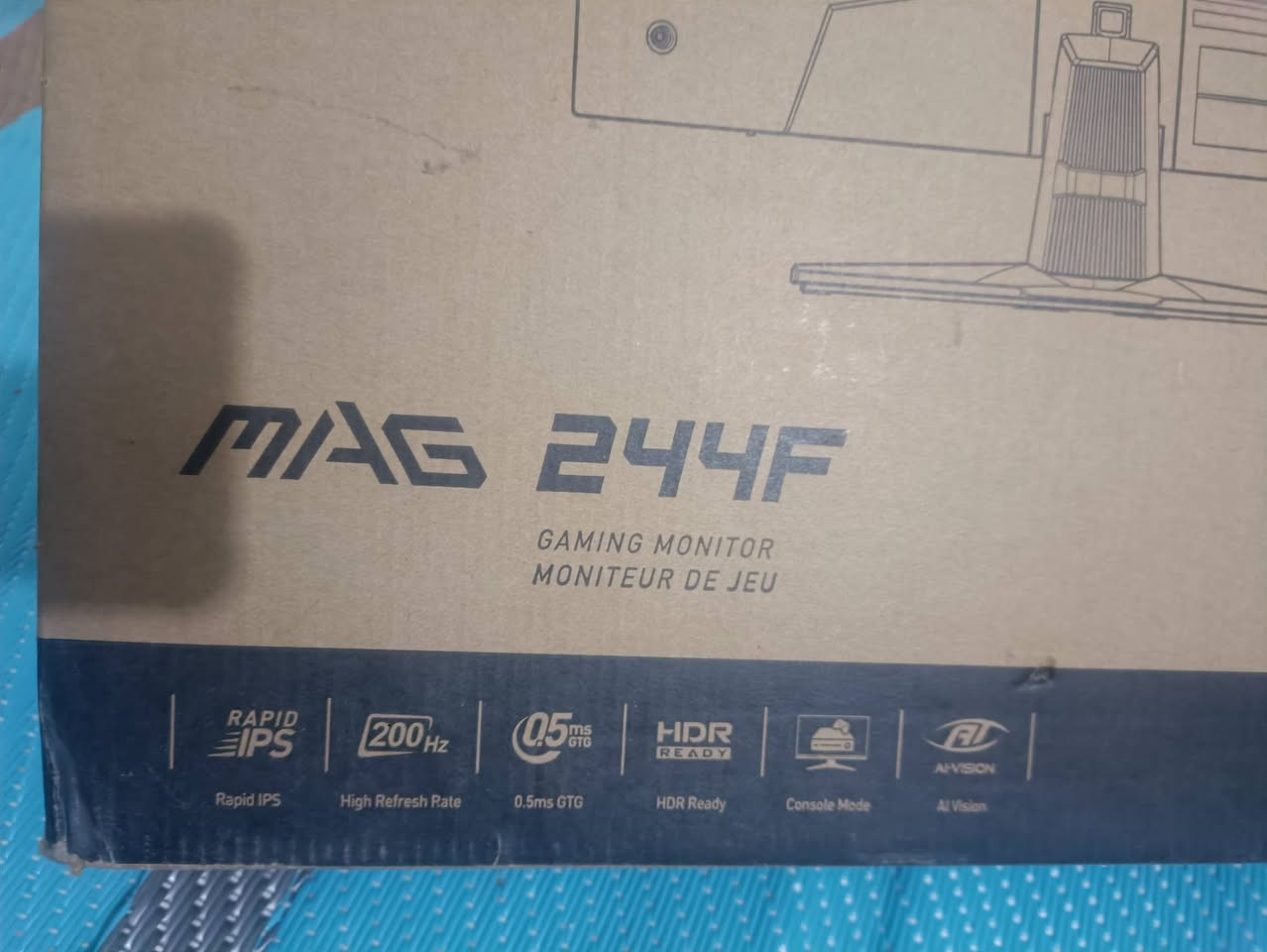 سلام عليكم شاشه من msi مواصفاتها 200 فريم سرعتها 0.5 وips فاست حجم 24 الشاشه نضيفه كلش بس صار كسر بالشاشه الداخليه وكعت على وجها وانكسرت الي تفيده ياخذها يصلحها اغراضها كامله سعرها 80 قفل مكاني بغداد محموديه توصيل خمسه محافظات رقم ***********

