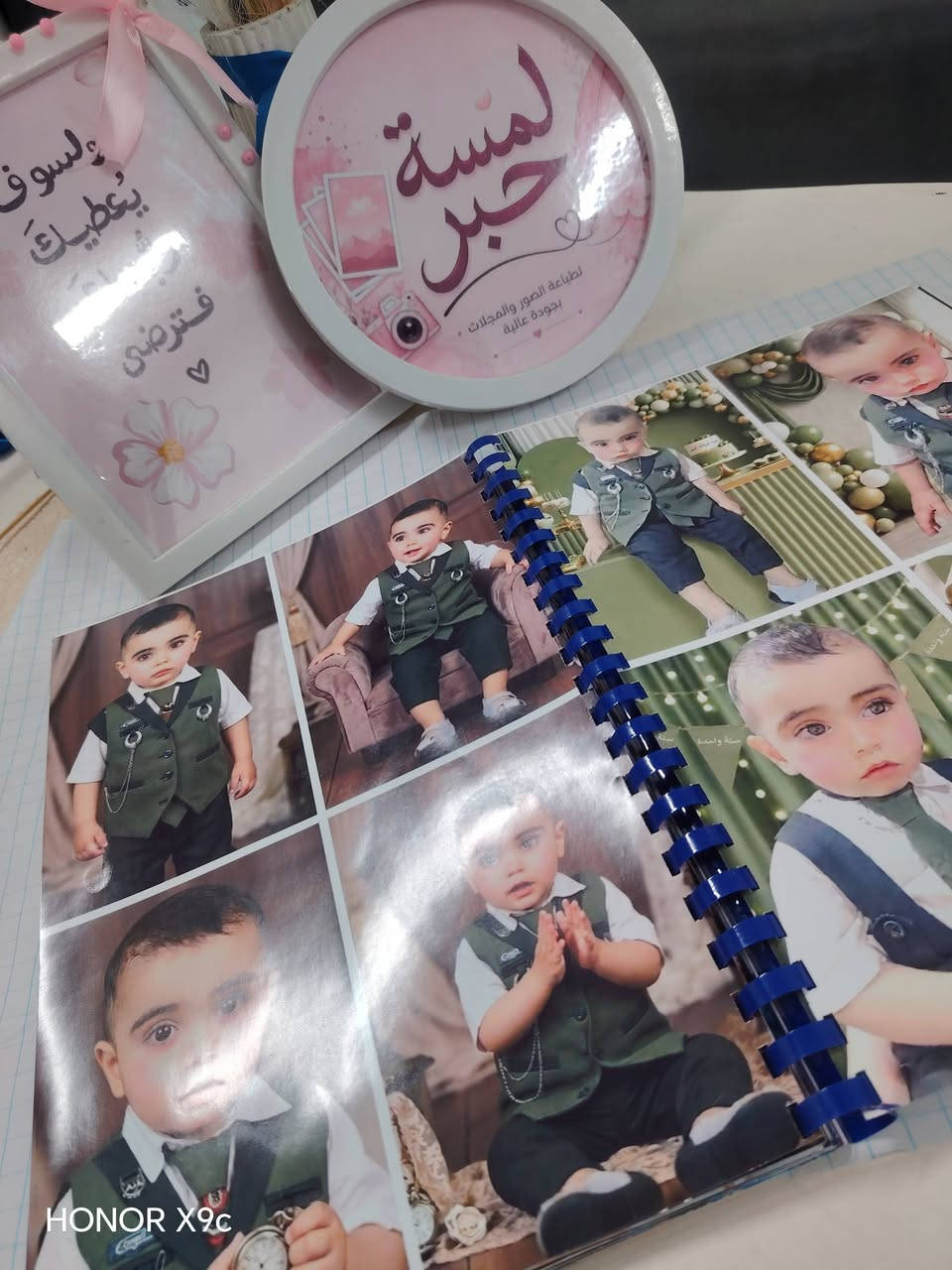 📸✨ ذكرياتك تستحق تبقى للأبد ✨📸

لا تخلي صورك تبقى بالموبايل وتضيع مع الوقت... خليها مجلة صور أنيقة ترجع إلها بأي وقت. ❤️

🎁 عروضنا:
📖 100 صورة فقط 10,000 دينار
220صورة فقط 20,000 دينار

✅ طباعة واضحة وعالية الجودة
✅ ترتيب الصور بشكل جميل
✅ هدية مميزة للأهل والأحباب أو ذكرى تبقى العمر كله

🚚 التوصيل داخل بغداد   3الاف والمحافظات ٤ الاف 

للحجز والاستفسار راسلونا على الواتساب:
📱 ***********

لا تتردد... اطبع أجمل لحظاتك اليوم قبل لا تبقى مجرد صور بالموبايل. 🌸

نص مكتوب في الصور:
- HONOR X9c