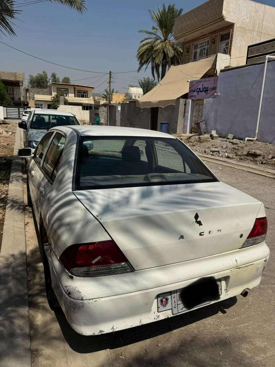 سياره لانسر موديل 2003 رقم بغداد مكينه 1500 تتفا وتبريد شغال السعر 50 وبيه مجال عنوان بعقوبه تقاطع القدس التواصل على رقم ***********
