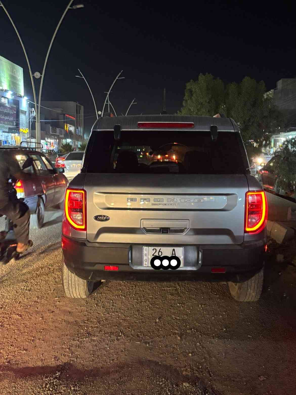 فورد برنكو 2023سبورت
ماشيه 22الف 
بدون صبغ فقط بارد بسيط بالبنيد بدون دواخل 
فول مواصفات 
رقم صلاح الدين دولي تحويل مباشر 
بدون نقص مكينه كير تبريد تخم تاير كله شركه 
السعر 160 وبي مجال. بيع او مراوس حسب القناعه 
مكاني سامراء ***********
