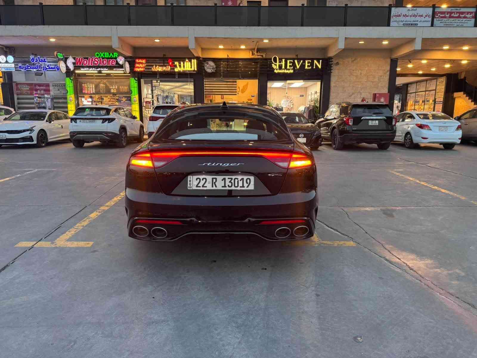 كيا ستنكر موديل 2022 فئه GTLine
سياره نظيفه جدا جاهزه للاخير مابيها اي نقص

فول مواصفات
بنوراما ، تشغيل عن بعد ، كراسي كهرباء ، داخل جلد احمر
تدفئه كشنات ، شاشه كامره تحكمات رادار اوامر صوتيه 
حادثها جدا بسيط وموجود مع تقرير السونار المفصل 

رقم اربيل باسمي تحويل  السعر 169 ورقه فقط
للاتصال *********** مكاني حي الخضراء
