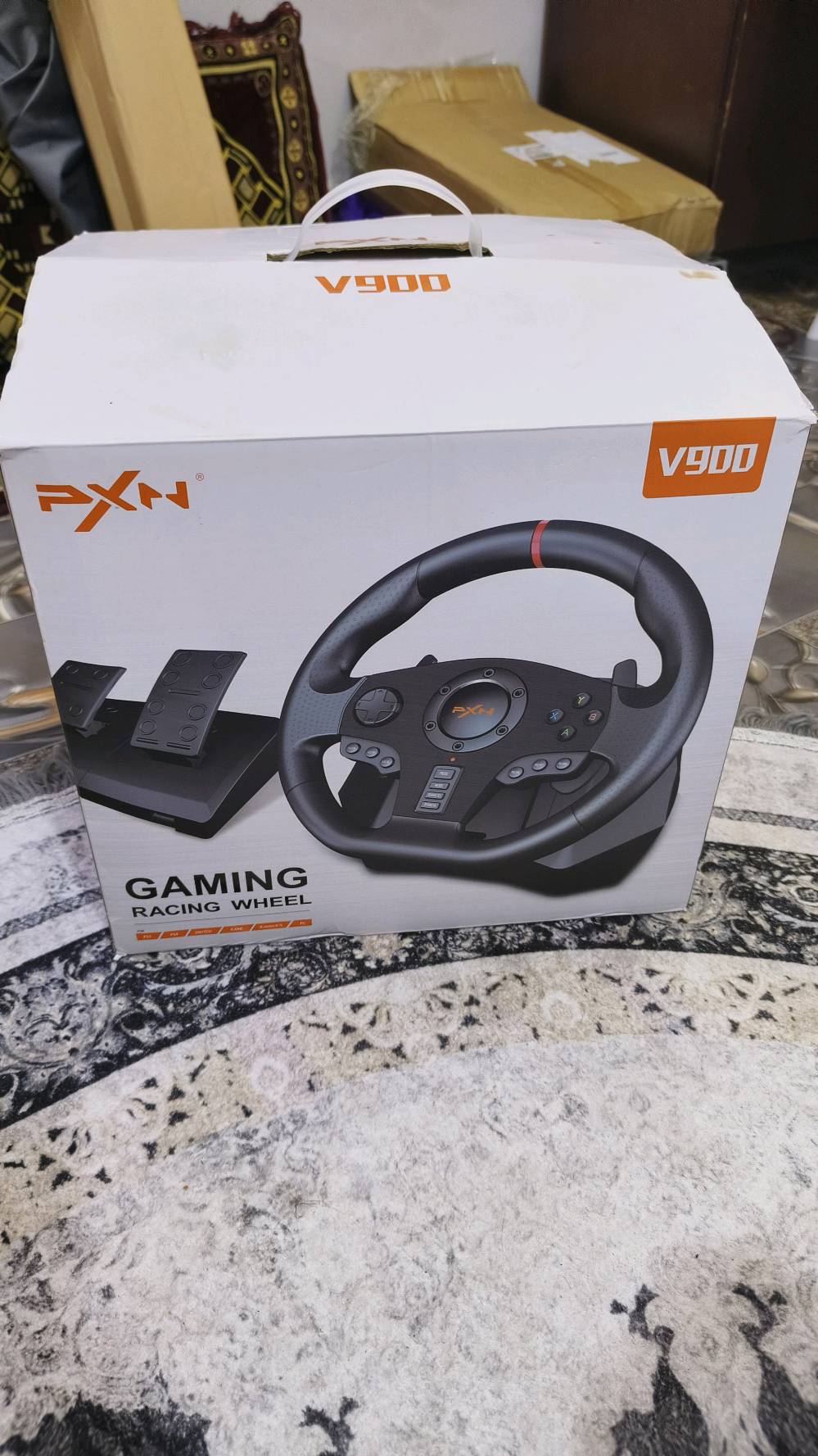 🎮 دركسون ألعاب PXN V900 للبيع 🏎️🔥
دركسون Gaming Racing Wheel من شركة PXN
✅ يشتغل على PC وPS4 وXbox
✅ دوران 270° / 900°
✅ وياه دواسات بنزين وبريك
✅ مناسب لـ Forza وEuro Truck وAssetto Corsa وغيرها
✅ نظيف وحالته ممتازة
📦 موجود بالكارتون
💰 السعر: 100,000 دينار قابل للتفاوض بشكل بسيط
📍 البصرة
📩 للتواصل مراسلة خاص 
***********