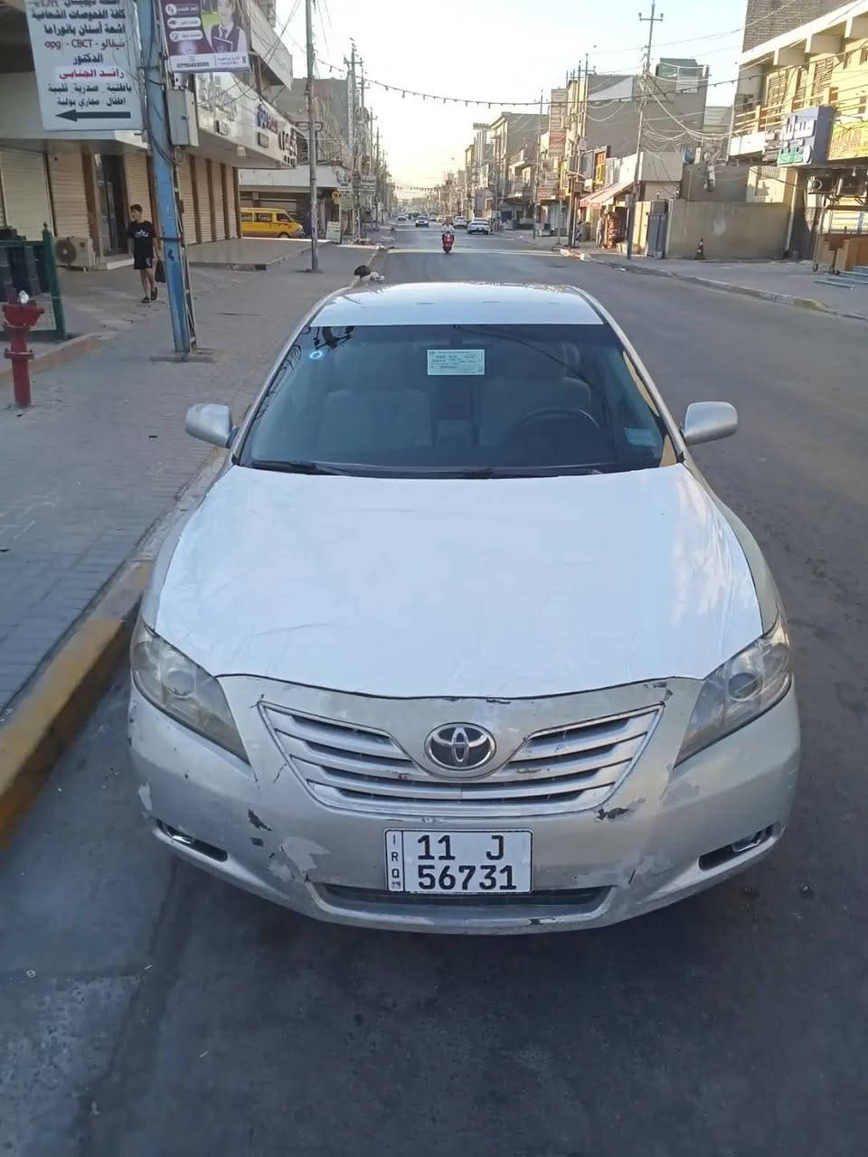 السلام عليكم كامري للبيع موديل 2009 أمريكي رقم بغداد انكليزي الجديد سنوية باسمي داخلة هزة جديد سنوية نافذة 2031
السيارة كلهة ليبل واحد فقط جاملغ الامامي تبديل وبيهة  طخةجاملغ الخلفي 
السيارة بيهة مكانات جراد 
محرك 4سلندر  2400  بي تبخير 
كير جديد  تبريد  سابقا شغال بس نزرفت الراديتر  وعفتة 
ابيع نقد فقط 
السعر 65 مجال بسيط حك الجية 
مكان السيارة بغداد الدوره شارع المعلمين 
غير متواجد ع فيس الشراي يتصل مباشر الاتصال ***********
السلام عليكم كامري للبيع موديل 2009 أمريكي رقم بغداد انكليزي الجديد سنوية باسمي داخلة هزة جديد سنوية نافذة 2031
