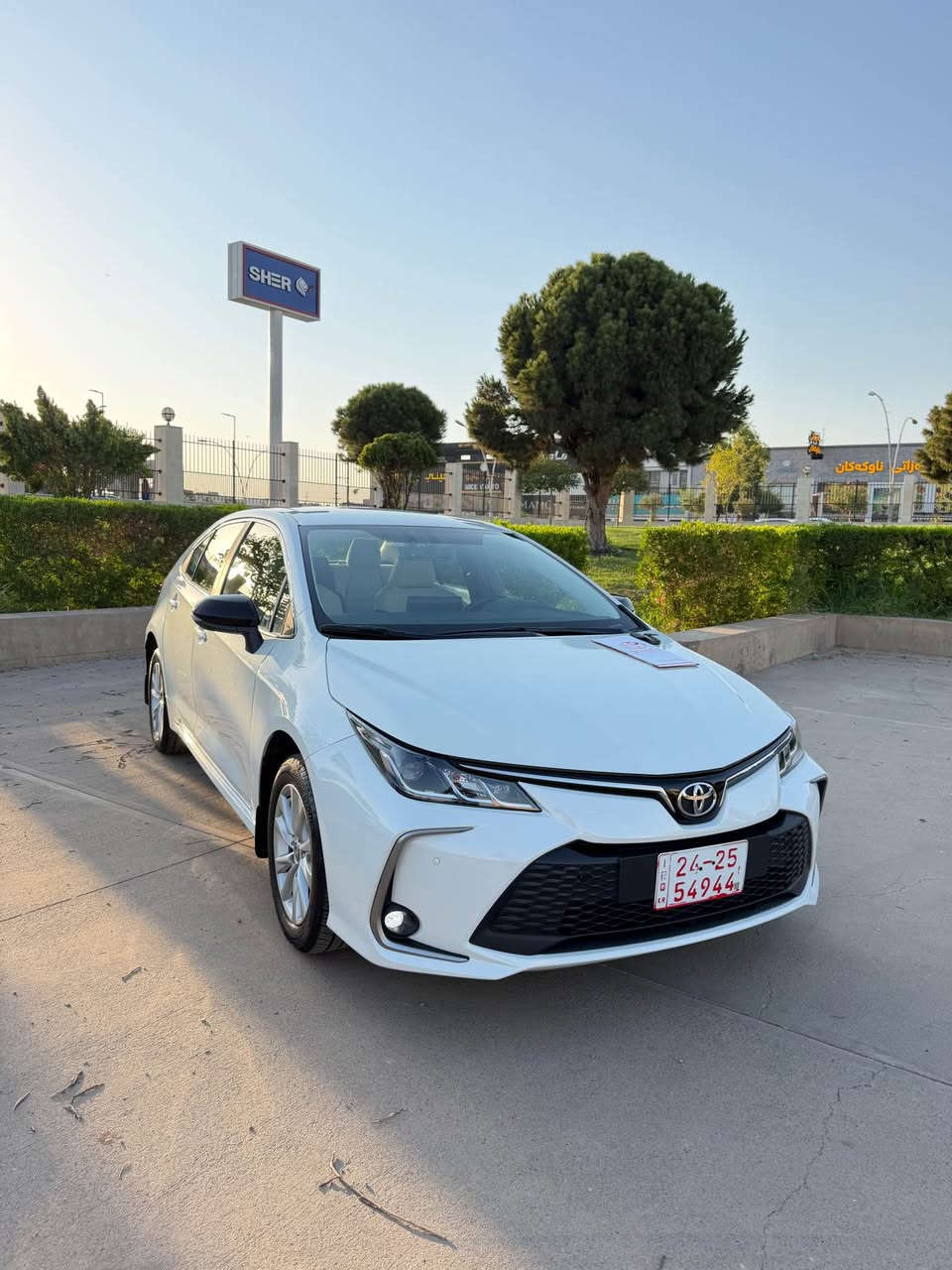 Toyota crolla ٢٠٢٥
شريكه جيهان بنزين له سه ر ساغه ١٠ پارچه ره ش زه مانى ٥ سال رون گؤرين فلته ر كامل سيرڤيس به خؤرايى هه يه 
٥ هه زار رؤيه مواسفات فول به س سلايت نيه له شريكه به ١٩٠ ورقه يه ٢٥ رؤژى ماوه بؤرقه م نرخى ١٥٩ ورقه قفلى هه موو شتى به شرت 
*********** أربيل, العراق
