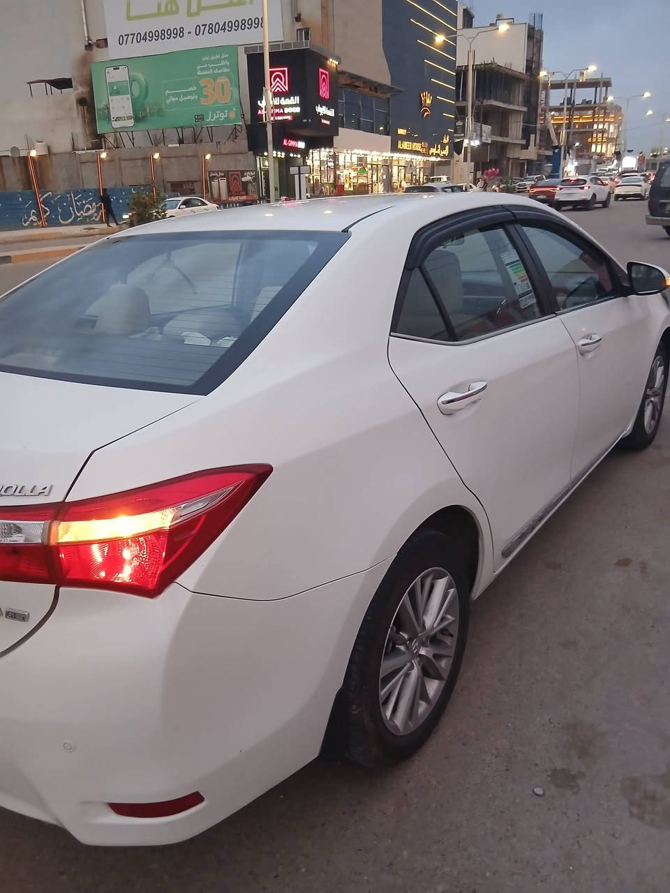 كورلا ٢٠١٥ خليجي
رقم سليمانية
السونار داخل الصور
السعر ١٠٩
السيارة بديالى
***********
