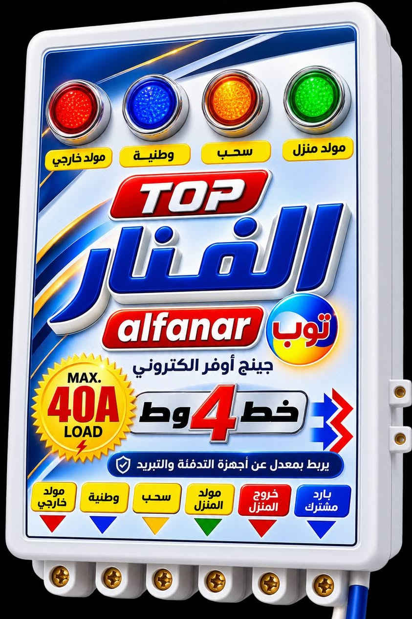 #اريدو_مودرن_ناصرية_كهربائية_انشائية_صحيات_جملة_مفرد
أجهزة التحويل الإلكتروني فنار الأصلي 🔥
⚡ أصلي ومضمون
🛡️ احمي أجهزة بيتك من تقلبات الكهرباء
🔄 تحويل إلكتروني سريع وآمن
🏠 حماية أفضل لأجهزة المنزل
✅ ضمان 6 أشهر
💥 جودة عالية وأداء يعتمد عليه
فنار الأصلي… أمان لأجهزة بيتك ⚡🛡️
📦 متوفر لدى أريدو مودرن
🚚 توصيل لجميع محافظات العراق
📍العنوان ذي قار حي اريدو شارع مستشفى 🏥 القلب ❤️ 
الاستفسار ***********
.............. ***********

