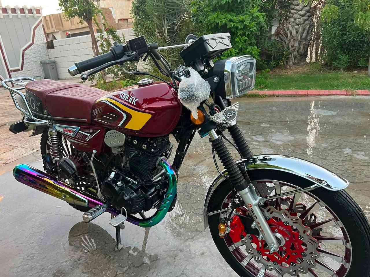 سلام عليكم شباب
دراجه البيع مكينه 250

دراجه كفاله عام ع وضع شركه 

فقط دشبول طافي 

دراجه كامله وشلعه خير من الله 

مكان دراجه ديالئ شهربان مقدادية 

اتصل وتدلل 

 

***********
