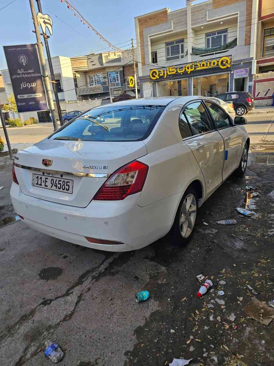 السلام عليكم امكراند موديل ١٣ سياره جديده وفول موصفات وماشيه قليل تحكم ستيرن شاشه كامره حساس خلفي دشبول أسود لايت أسود كشنات جلد فتحه السعر ٦٧ وبيها مجال قليل مكان السياره بغداد السيديه *********** بي واتساب.         ***********
