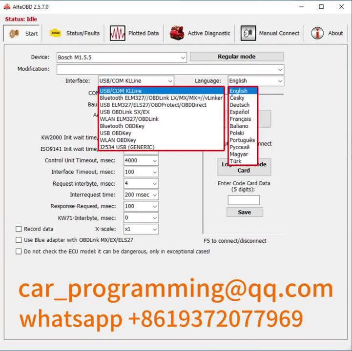 خدمات تنصيب وتفعيل برامج السيارات

برامج السيارات المتاحة للتنصيب

• 🔧 متوفر الآن تنصيب البرامج التالية بأسعار مناسبة:

• ✅ HP Tuners (نسخة Free Token)

• دعم نسخة MPVI3 بهكر بدون اشتراك

• دعم نسخة MPVI4 مهكر بدون اشتراك اخر اصدار 5.3.9

• تنصيب برنامج Global TechStream الخاص بtoyot

• ✅ AlfaOBD

• تنصيب وتفعيل البرنامج لايسنز اصلي قابل لتحديث وبدون اشتراك

• ✅ Cda

• برنامج التفعيلات وصيانة والفحص تريده مع الفلاشات او بدون

معلومات التواصل والدعم

• 📱 للحجز والاستفسار:***********

• ⚡ خدمة سريعة ودعم فني بعد التنصيب.
