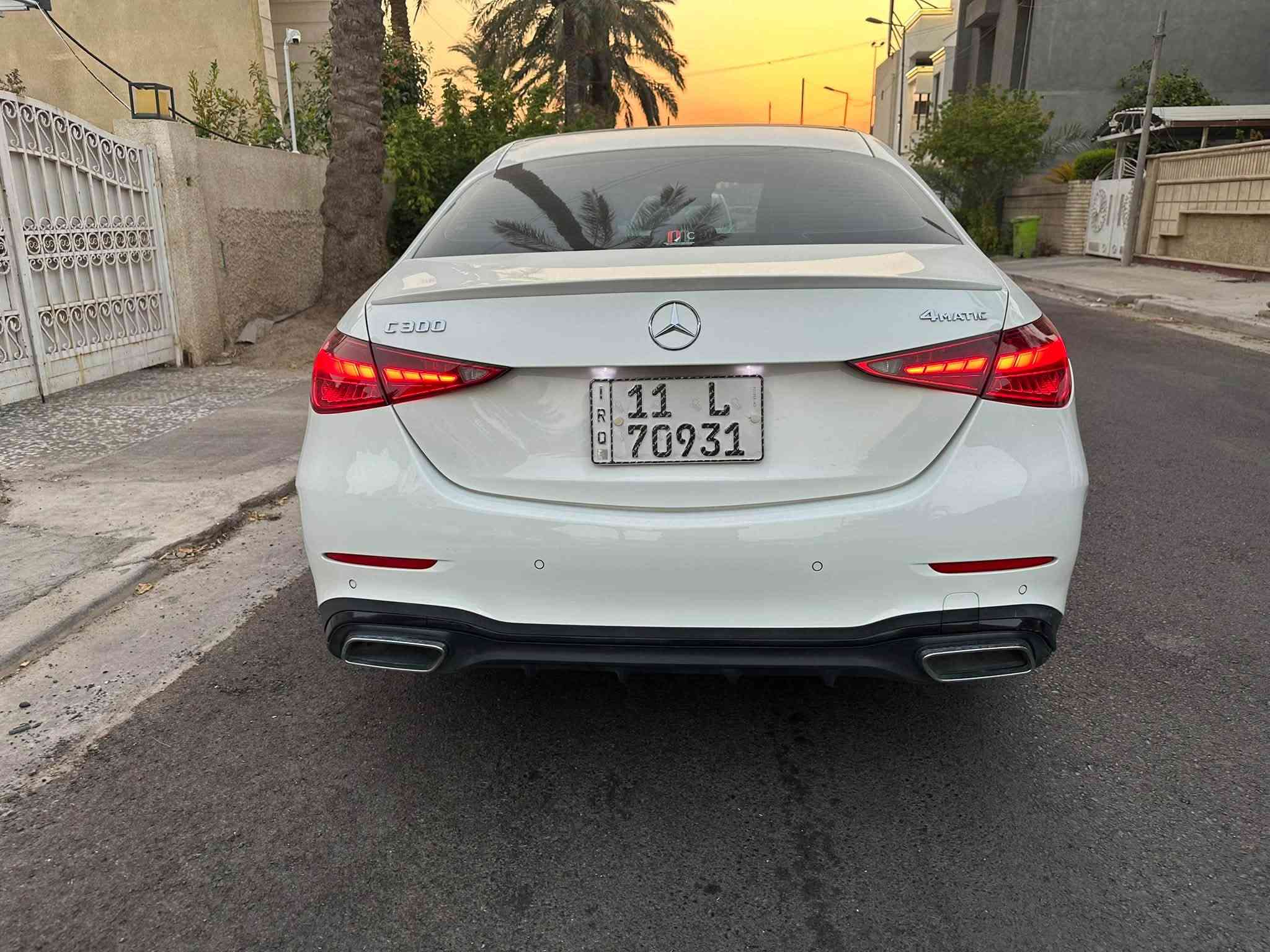 C300 كت AMG • ٢٠٢٣ • حادث أمريكا