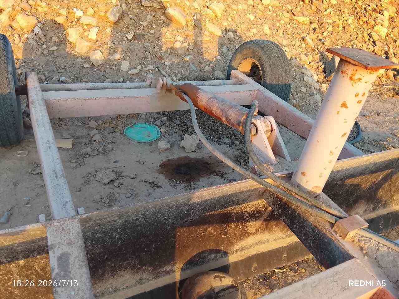 فدان رباعي تركي+ معدلان حديد ثقيل
واسط قضاء بدره 

***********

***********

نص مكتوب في الصور:
- 18:25 2026/7/13 REDMI A5
- 18:26 2026/7/13 REDMI A5
- 18/27,2026/7/13 REDMI A5