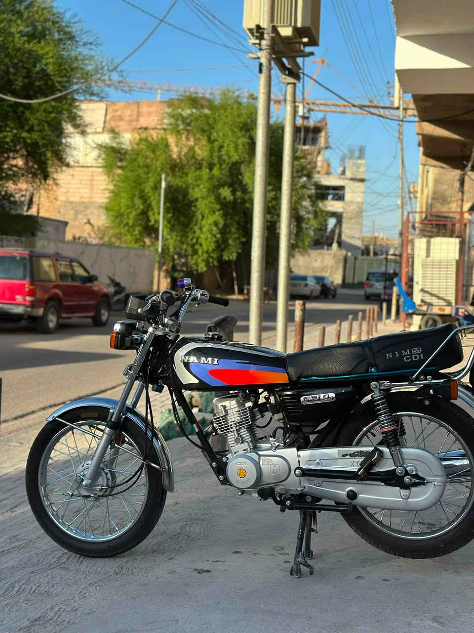 سلام عليكم دراجه نامه موديل 27 دراجه فول نضافه اي نقص مابيه كلشي شغال بيه 750 وبيه مجال قليل 
*********** 
كربلاء
