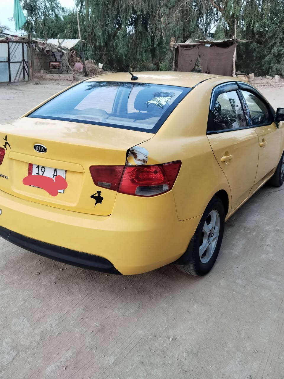 سيراتو ٢٠١١ • مكينة ١٦٠٠ • ضرر قبق