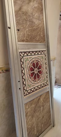 ابواب صحية • المنيوم • ٢ قطع