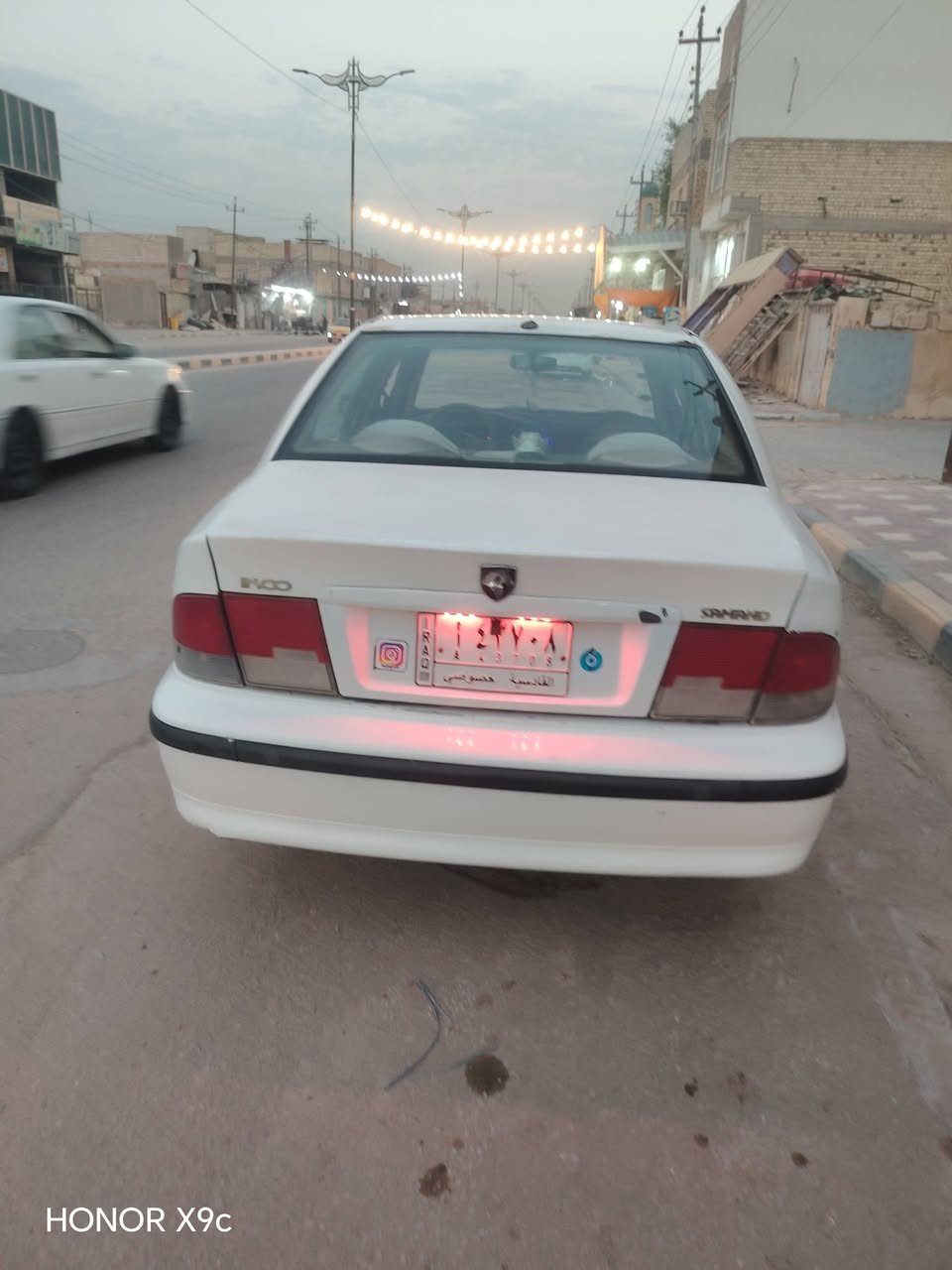 سلام عليكم سمند البيع موديل 2009  مكينه وكير فرنسي خير من الله سياره بيه ضر به بصفحت الصدى قليله ترجع بارد عليه غرامه ينزل من سعره مكان سياره نجف سعر خاص، ***********

نص مكتوب في الصور:
- HONOR X9c