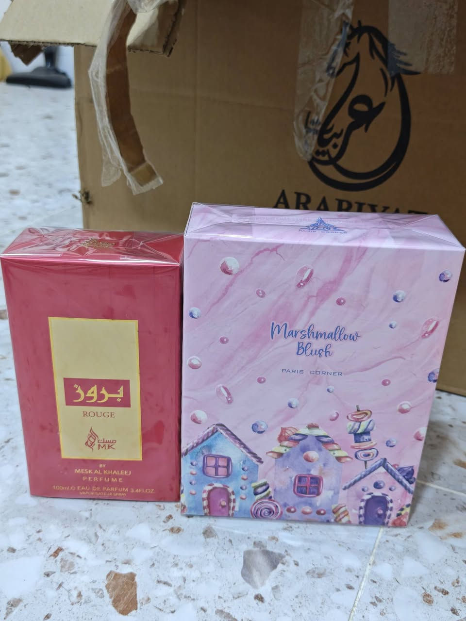 کۆمەڵێک بۆن بە نرخی خوار بازاڕ 

بەڕاستی بۆن لێزانینی ئەوێت من نەمتوانی خێری لێ بکەم انشااللە ئەوەی ئەیبات ئەبێتە مایەی خەیر بۆی
هەمووی لەناو پاکەت و لۆکە ٢٠ ڕۆژە کڕدراوە تاریخی نوێیە

تکایە بەیەکەوە دەیفرۆشم ئەگەر ویستت نامە بنێرە
واتسئاپ: ***********
گەیاندن هەیە
