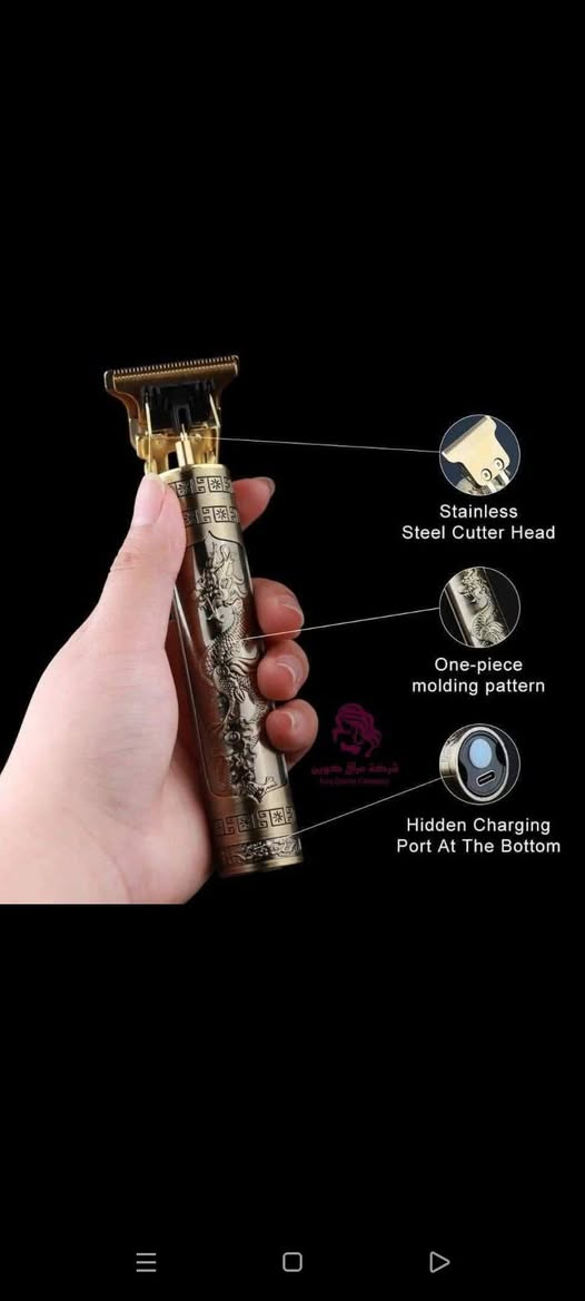 لا توجد تفاصيل

نص مكتوب في الصور:
- Stainless Steel Cutter Head
- One-piece molding pattern
- Hidden Charging Port At The Bottom
- شركة المرأة العصرية
- Iraq Charm Company
- ABBAS | REDMI NOTE 13 PRO+ 5G
- 15/08/2024 18:23