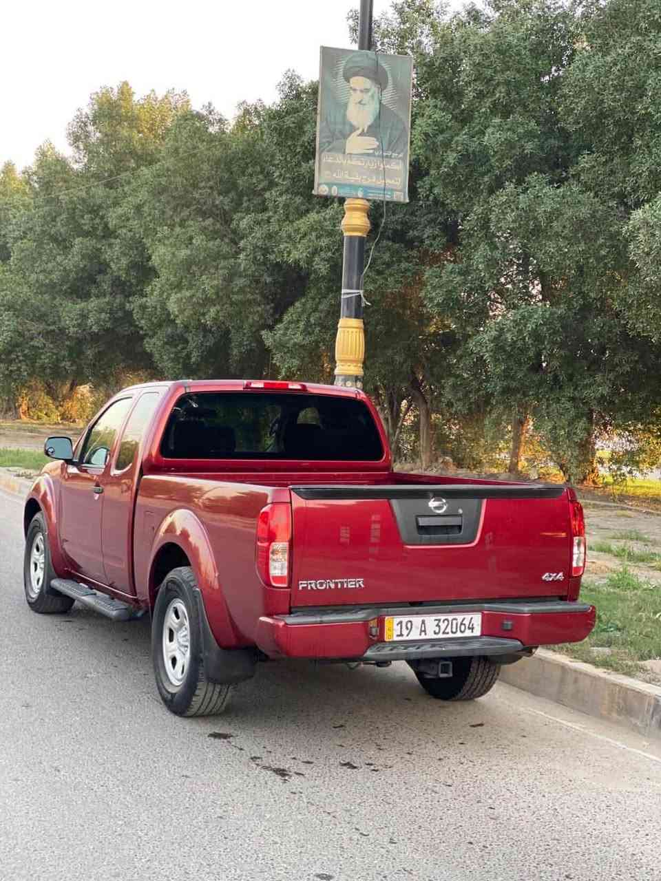 نيسان فرونتيرا
بيع فقط مراوس مااراوس⛔️
قماره وربع 
مكينهV6
رقم كربلاء 

المواصفات
شاشه جبيره 
كامره 
اوتو هولد
كشافات ضباب 
بصمه
تحكمات ستيرن
مانع انزلاق 

حادثها جاملغ امامي ايسر وبنيد صبغ فقط 
مكان السياره كربلاء
التواصل 
*********** 
غير متواجد عل فيس
