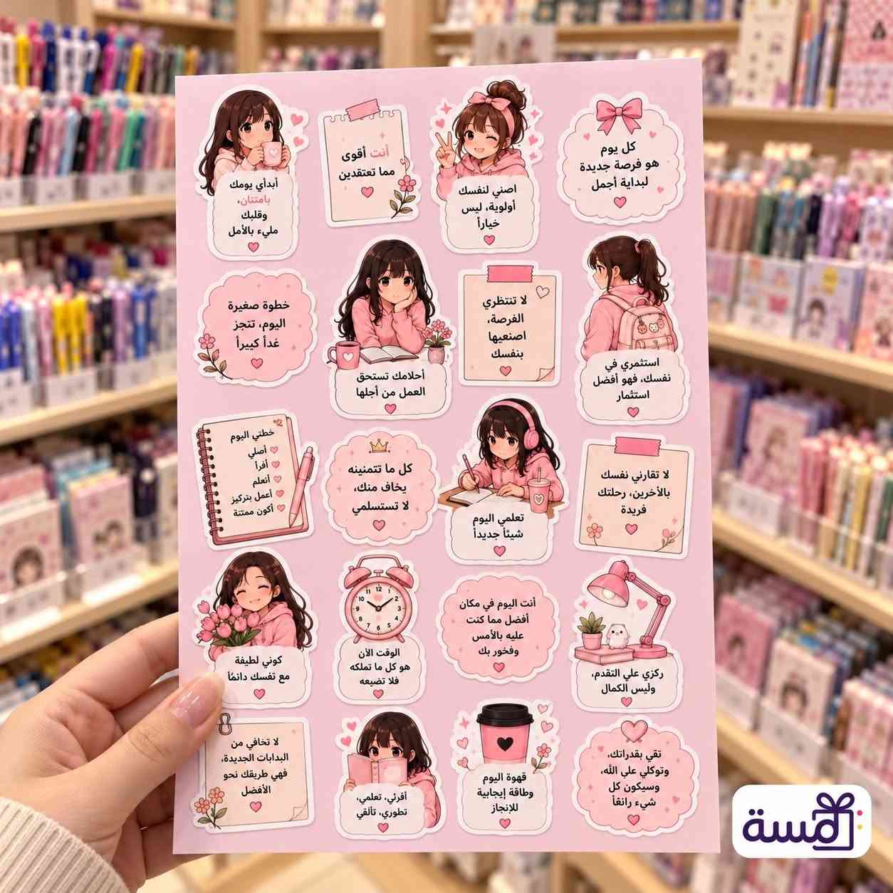 ستيكرات • ورق لاصق • تصاميم حسب الطلب