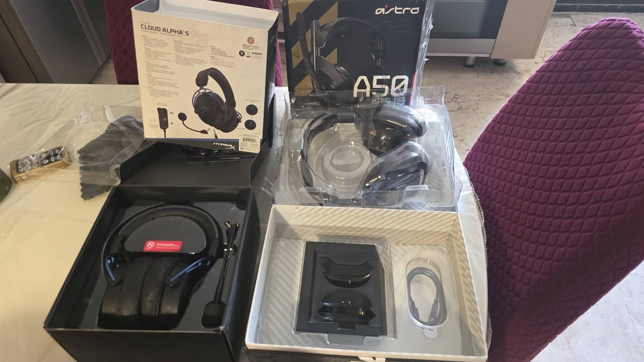 السلام عليكم سماعة استرو a50 واير ليس تشتغل xboc و pc بحالة جيدة مع جميع ملحقاتها السعر ١٢٥٠٠٠ الف دينار مع سماعة هايبر اكس كلاود الفا اس واير نظيفة جدا السعر ٦٠ الف دينار الاتصال على الهاتف *********** او المراسلة على الواتس او الماسنجر وشكرا
