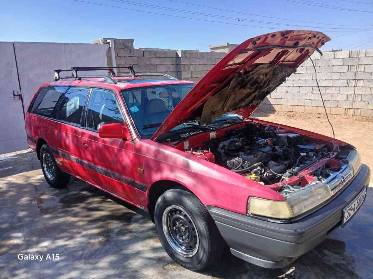 *للبيع مازدا 626 ستيشن*  
*الموديل*: 1993  
*المحرك*: 8  - بخاخ مرغوب  
*السعر*:  36 $
*المكان*:  - ديالى_ناحية السعديه

*للاستفسار*: [***********]
