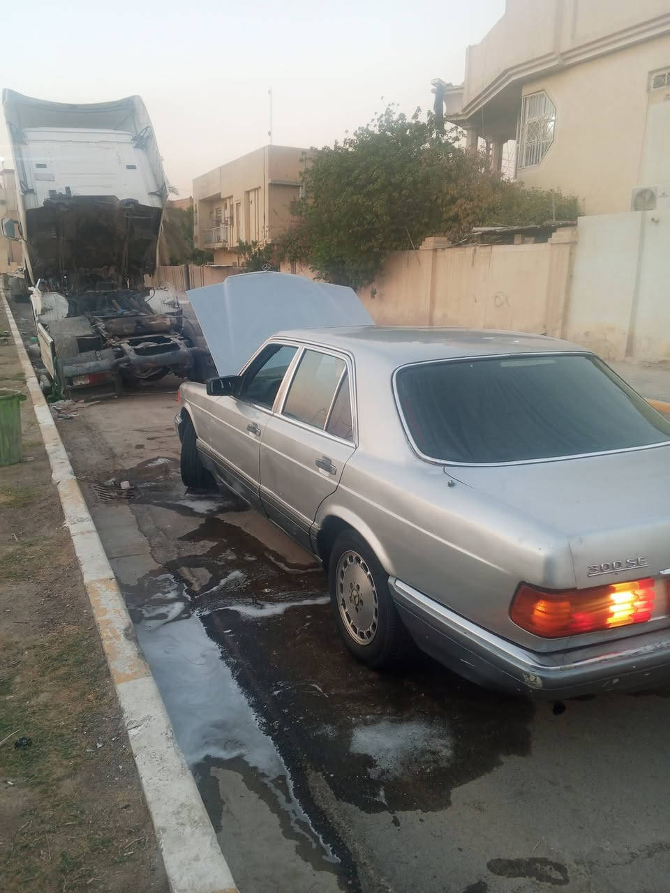 سياره مرسيدس مكينه بلاديه موديل 87 مكان حله سعر 35 ورقه ***********
