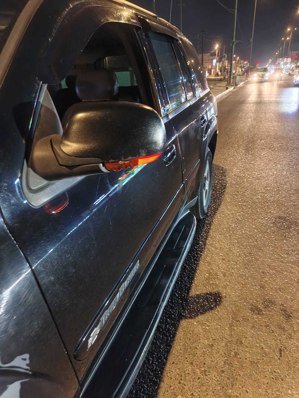 بلايزر كفاله من كص سياره جاهزه متومه شمالي كير مكينه تبريد حداده طخم تاير جديد سياره طخم تاير جديد  مكانه البصره سعر ٤٥ وبيه مجال ***********
