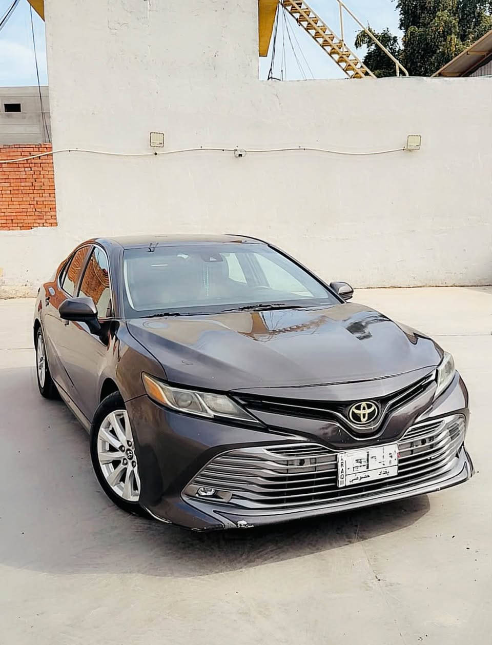 كامري 2019
فئة  LE
وارد امريكي البنيد مصلح فقط وصور الحادث موجودة بالمنشور
بدون ايرباك وبدون دواخل
وبالعراق بيها قبق الصندوك نص والجاملغ الخلفي نص صبغ فقط
ماشية 107 ميل
نص مواصفات
اقتصادية جداً تشتغل بالبانزين العادي شرط اي دوانز ماكو
السيارة جاهزة من كل النواحي
رقم بغداد الجديد بأسمي
مكان السيارة بغداد ( كرادة و المنصور )

السعر : 144 $ وبيها مجال بسيط

***********
