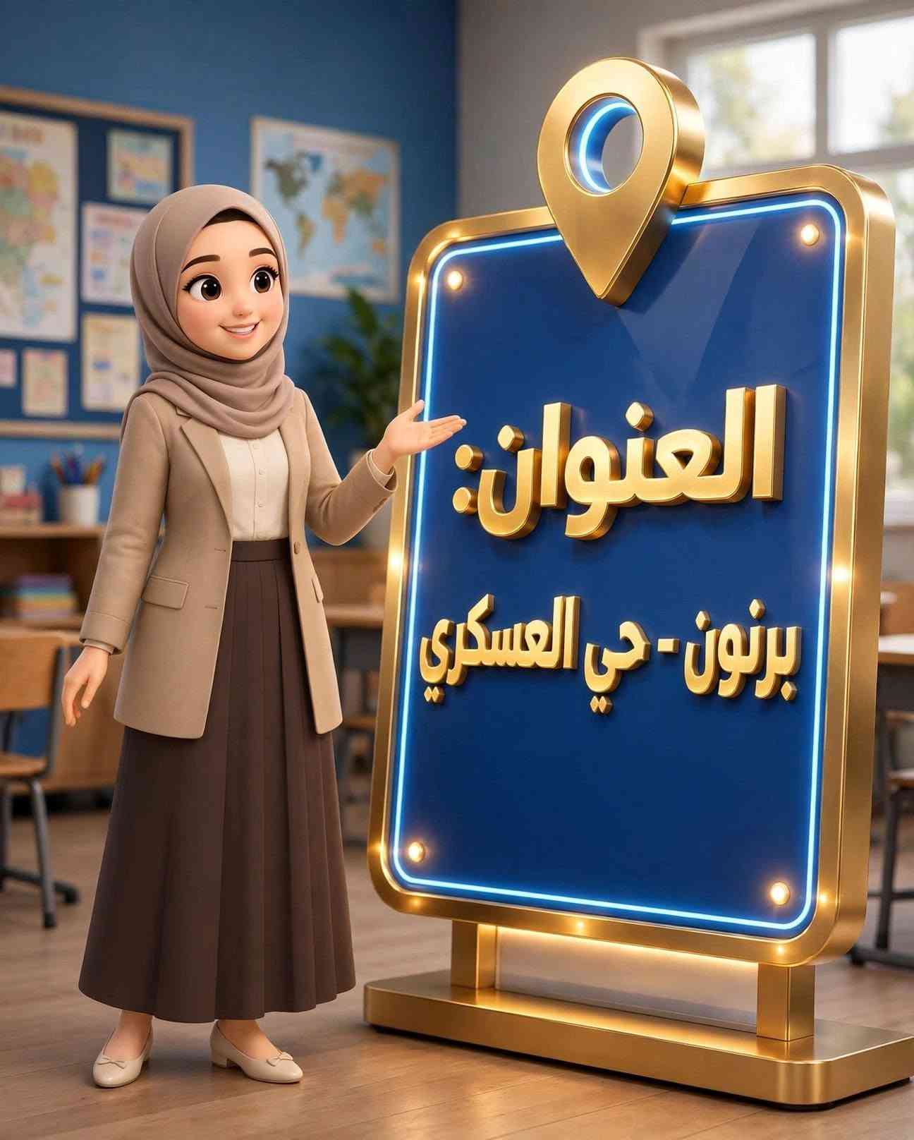 برنون حي العسكري • دروس خصوصية • ابتدائي ١-٦
