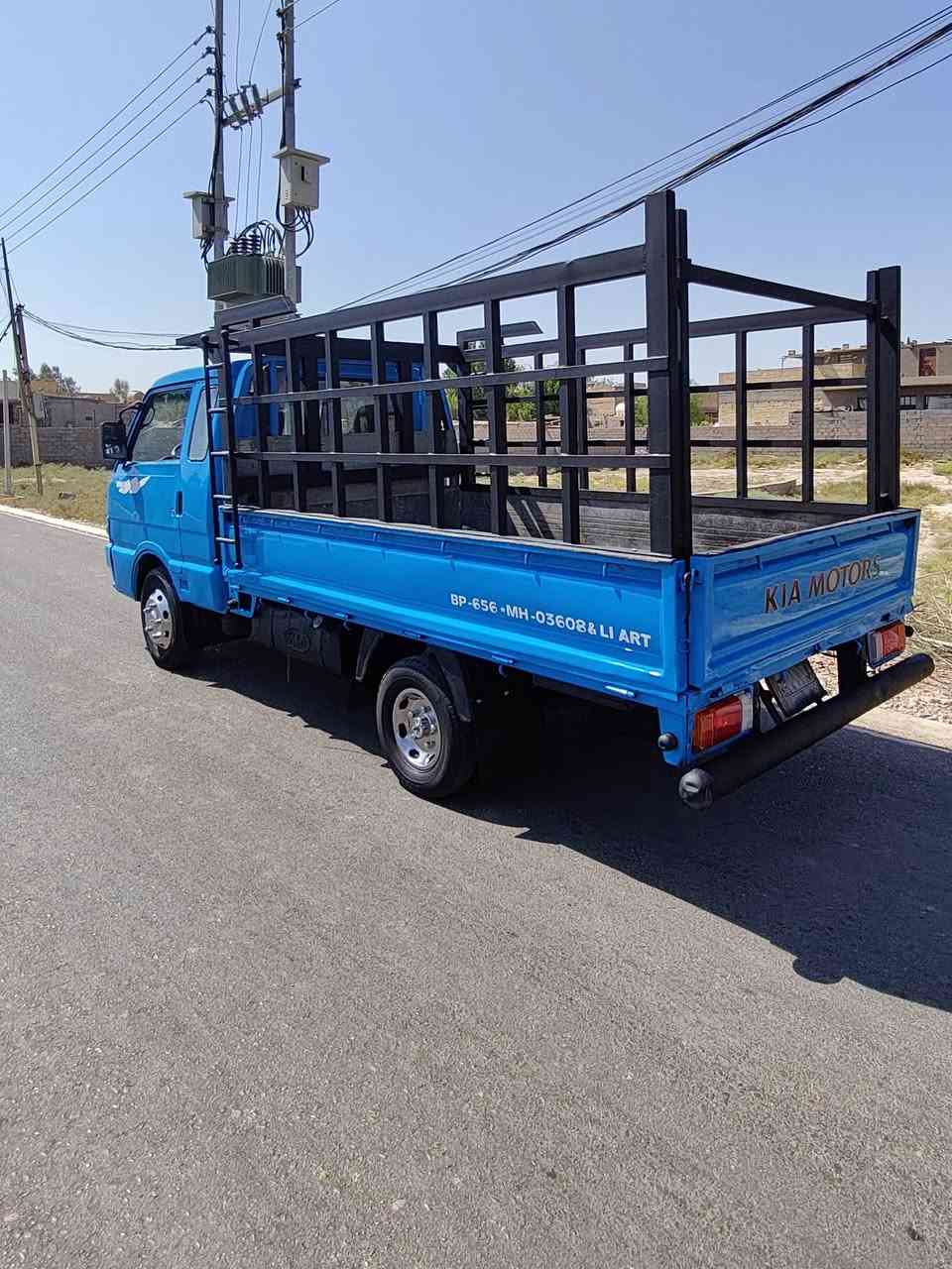السلام عليكم
كيا بنكو موديل 96 رقم بغداد تحويل مباشر 

مكينه 2700 بلادي كير اكسل شاصي حداديه 

شاصي مكفول رقم شاصي بلادي واضح 

تخم تاير جديد سبيرات جاهزه كهربائية شغاله 

سياره جديده مال جناي لاضربه ولا تبديل عل بلاد 

فقط صبق مكانات جماليه محجر تفصال 

دواخل كشنات علا وضع الشركه سعر 63

مكان بغداد ه‍ *********** 

غير متواجد عل نت اتصل وتدلل
