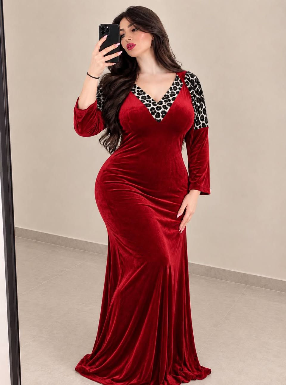 دشداشة شتائي • قديفة غزالي • مقاسات L XL XXL