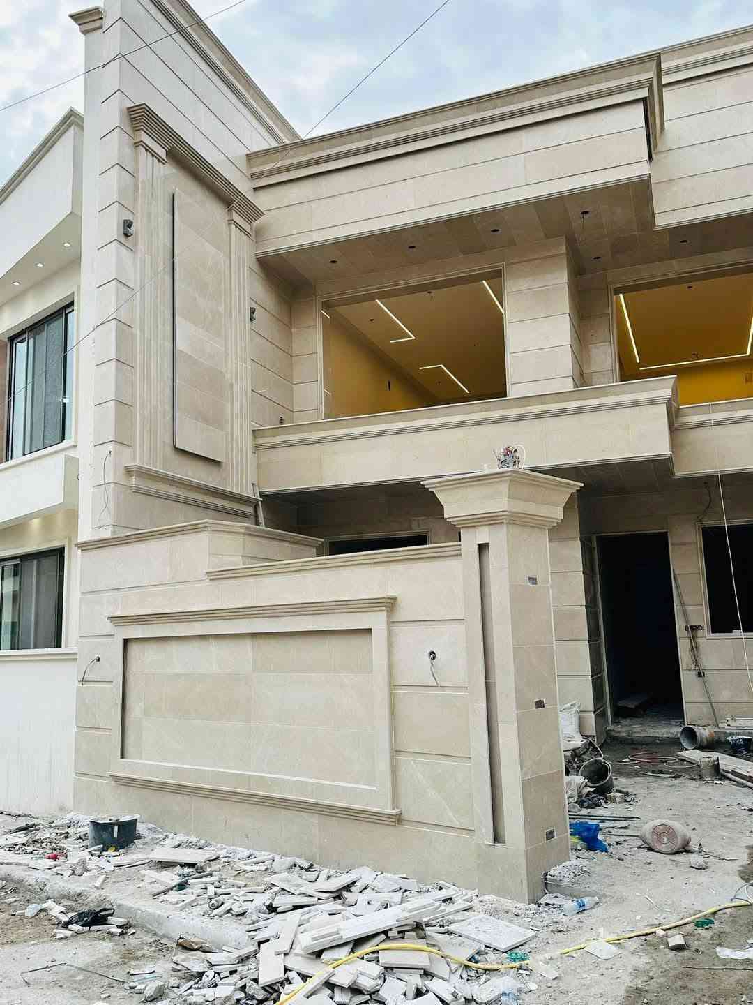 اعلان لفترة اسبوع فقط
بناء هياكل بالاقصاد درجه اولى
بناء طابوق وسقف كونكريت ضمان 20سنه
♦️رباط الاساس 50*50 صب مركزي
🔥 شيش التسليح مفحوص مختبري
♦️صب الخرسانه مركزي C35
🔥بتلوا ارتفاع متر او حسب الطلب
♦️ دفن البتلو بتراب مفحوص وحدله
🔥 طبقة سبيس +حدل
♦️بناء طابوق اصفر درجه اولى
🔥فريمان الشبابيك
♦️ارتفاع البيت 330cm
🔥سقف البيت كونكريت مسلح 
♦️تسطيح السطح
🔥شتايكر رمل لباد نايلون زفت
♦️ستاره متره ونص مع بيتونه
تسليم هيكل درجه اولى مع الضمان الهيكل 20سنه 
للتواصل واتساب فقط ***********
