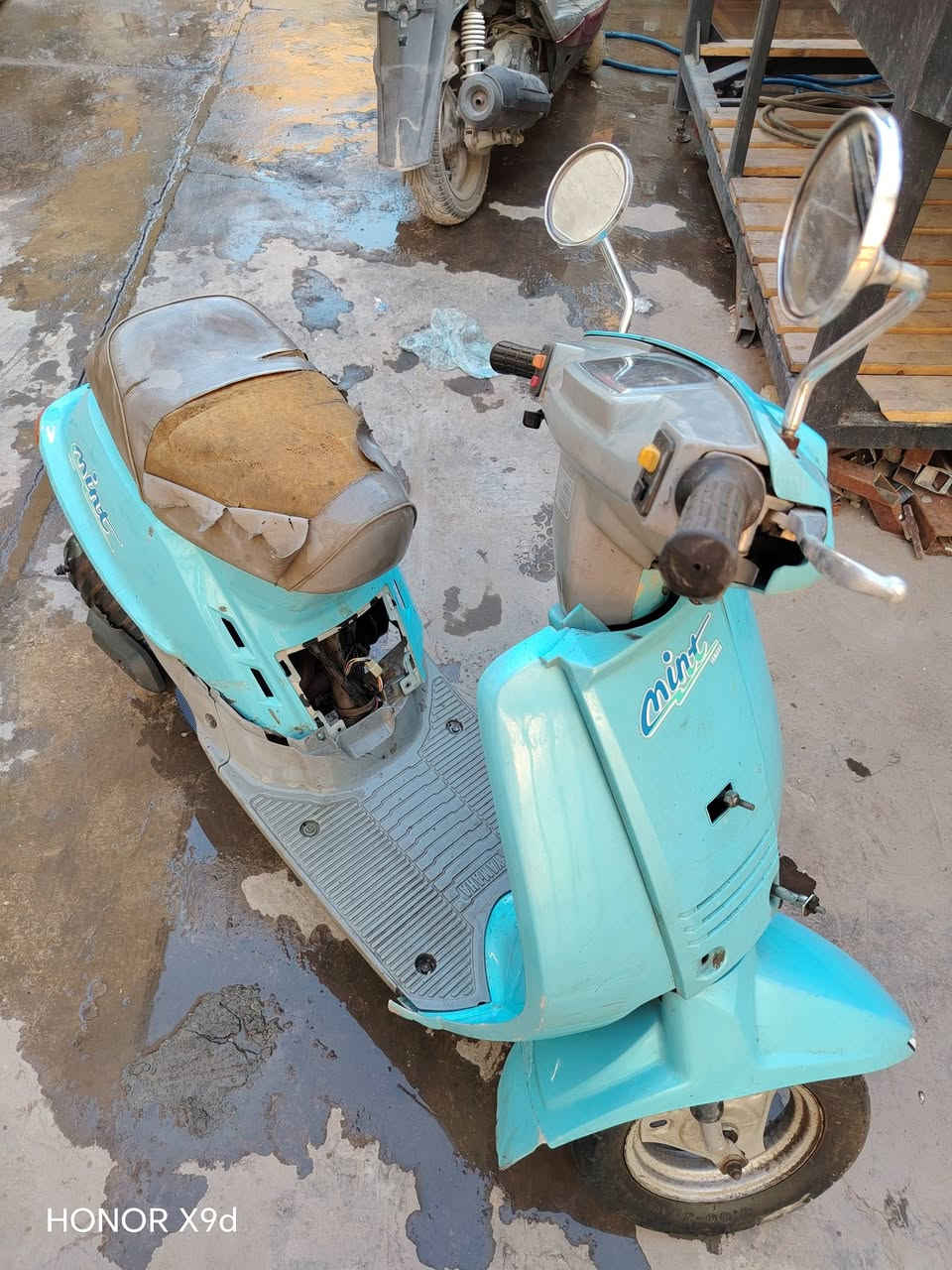 ياماها مينت • سكوتر • ما تشتغل