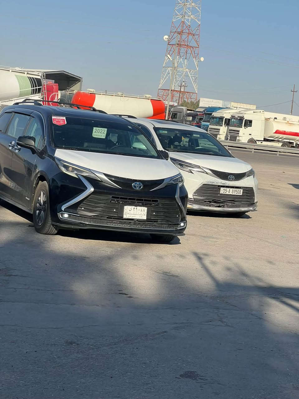 السلام عليكم مستمرين معكم بنقل المسافرين
من حديثة إلى بغداد كافه مناطق بغداد 
@شركة السعادة 🤎
من حديثه إلى الفلوجه 

من حديثه إلى معهد الصقلاوية 

وبل عكس 

سيارات حديث وسواق ذو خبره وأسعار مناسبه 

النفر 15 فقط من الباب إلى الباب 

للتواصل واتساب وخط كله شغال 

+964 780 965 6164

‭***********‬
