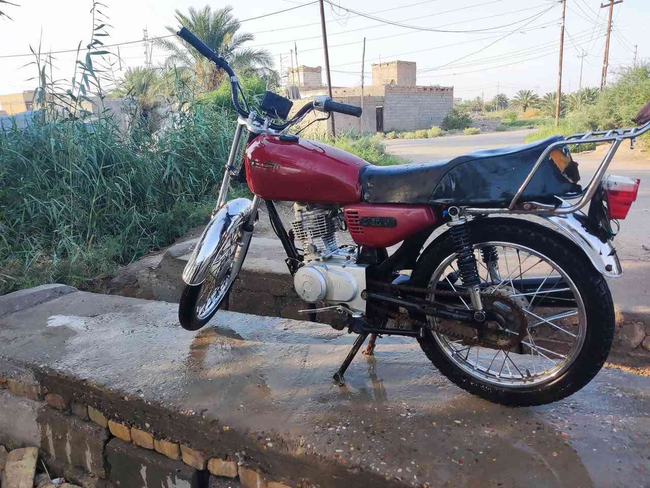 سلام عليكم دراجه ايراني موديل 22
ادوات كلشي شغال ما بيها نقص 
سعر 400 وبيها مجال
رقم ***********
