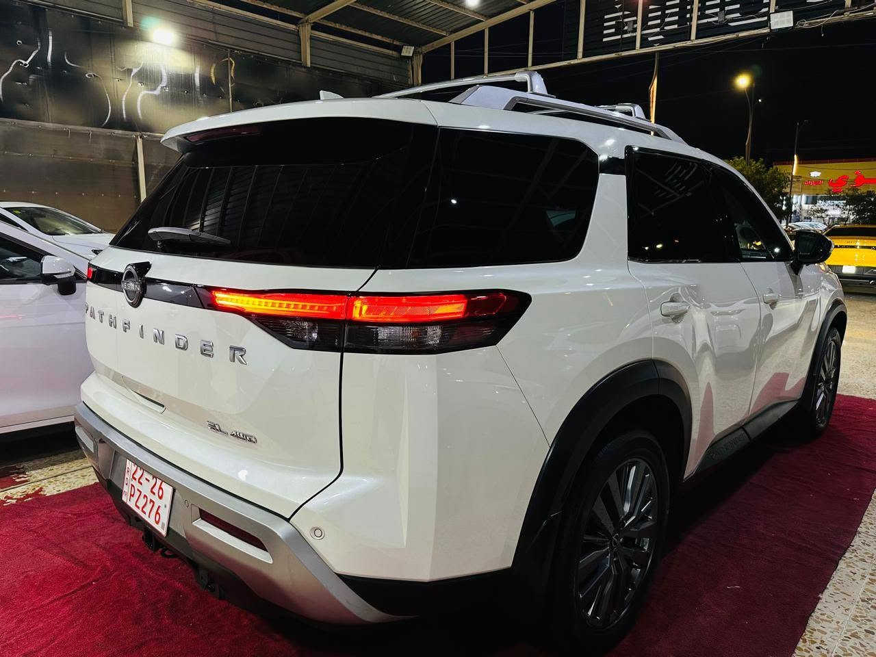 🔊(فرع كركوك) 

📌Nissan Pathfinder 2024 SL📌

♂️عداد المسافة 60000 mile

💵 (السعر/ 26000 $ ) 

♦️ (مرقمة رقم اربيل ) 

♦️المواصفات :

بصمة تشغيل
بصمة ابواب
تشغيل عن بعد (Remote Start)
صندوق شفط كهربائي 
فتحة سقف بانوراما 
رادار امامي (تحديد مسار)
رادار جانبي (نقاط عمياء)
رادار خلفي (تحذير من الاصطدام)
حساسات امامية+ خلفية
سستم سماعات BOSE
اوتو بارك Auto Park
كاميرات 360°
 فور ويل AWD  
كشنات جلد
كشنات ميموري
كشنات تدفئة+ تبريد 
كشنات خلفية تدفئة
كشن خلفي منفصل  
دشبول ديجيتال 
تبريد قطعتين لمس
تحكم وضعيات القيادة...Drive Modes 
شفتات + تحكمات استيرن 
هيتر استيرن
Apple Car Play
Android Auto 
هاند بريك بصمة
اوتو هولد Auto Hold
اوتو ستارت Auto Start
اوتو ستوب Auto Stop 
مانع انزلاق+ABS
شاشة كبيرة لمس+كاميرا
منافذ AUX+USB
وبقية المواصفات المعروفة

♦️(العنوان/كركوك شارع المعارض)

♦️للاتصال/

جنيد
***********
***********
