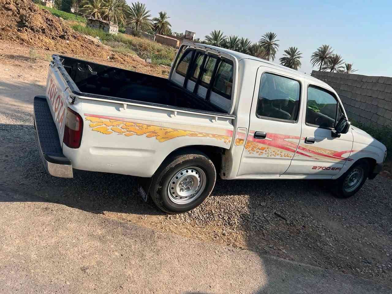 السلام عليكم 
بيكم هايلوكس موديل ٢٠٠٢ رقم بغداد بسمي تحويل مباشر 
سياره كفاله محرك كير اكسل تبريد كفاله  
للاستفسار ***********

السعر ٩٣ وبيها مجال
