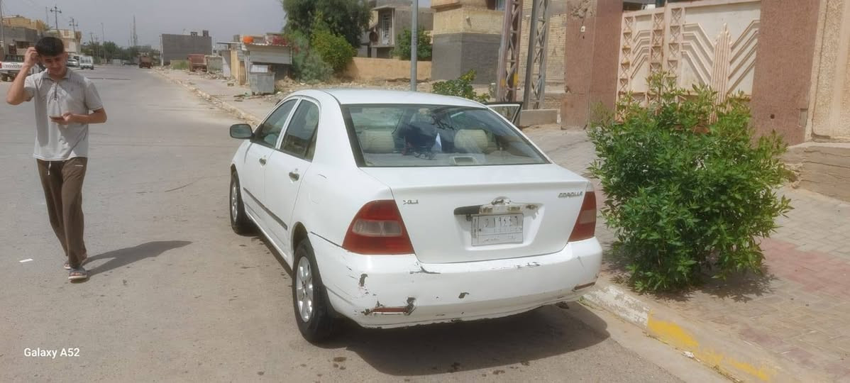 كورلا بيكاتشو ٢٠٠١ رقم بغداد بيها صبغ بالجاملغ الخلفي عكس السايق وبيها بارد بالبجم محرك ١٦٠٠ تخم تاير تبريد وصدر خير من الله تريد بس دعاميه اماميه وشباك السعر 65 وبيها مجال *********** واسط الصويرة
