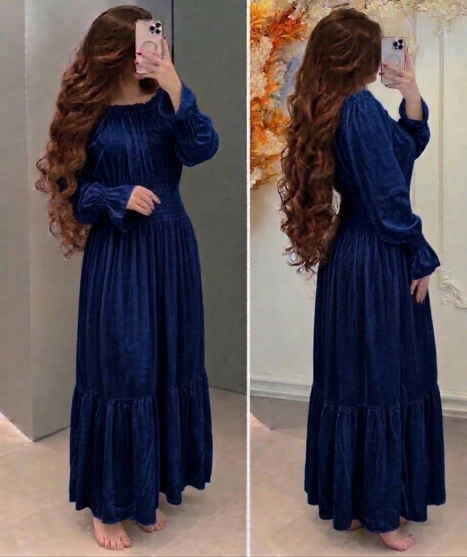 فستان • فري سايز • جلد الأرنب