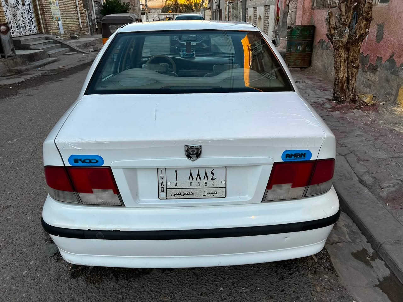 السلام عليكم سمند 12 ناطق كفاله كير و محرك كفاله كهربايات اي نقص ما بيه تخم تاير جديد السياره مجهزه الأخر حبايه اي اخاياس ما بيه تبريد ثلج ⛄️ ارقام مسويه نكليزي قبل كم يوم  السياره شحجي عله قليل بحقه تجي و تشوف بعينك إذا مو احله من الصوره خصارك انه السعر 49 و بيه مجال    مكان ميسان اتصل *********** (مكلف بل النشر )
