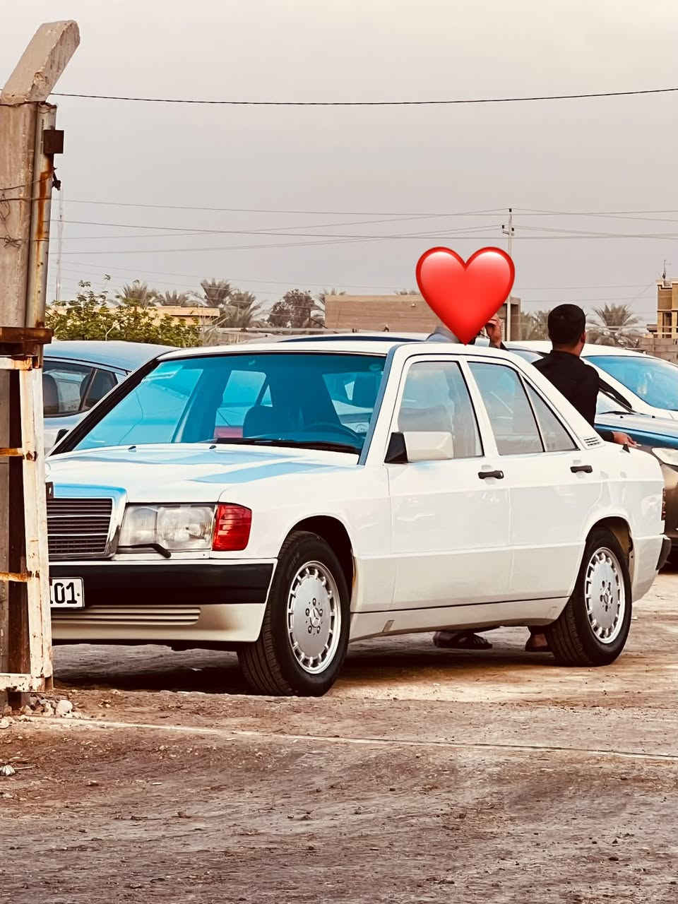 مرسيدس ١٩٠ • موديل ٩١ • رقم اربيل