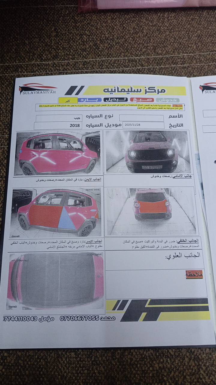 رينيجيد • ٢٠١٨ • رقم بغداد