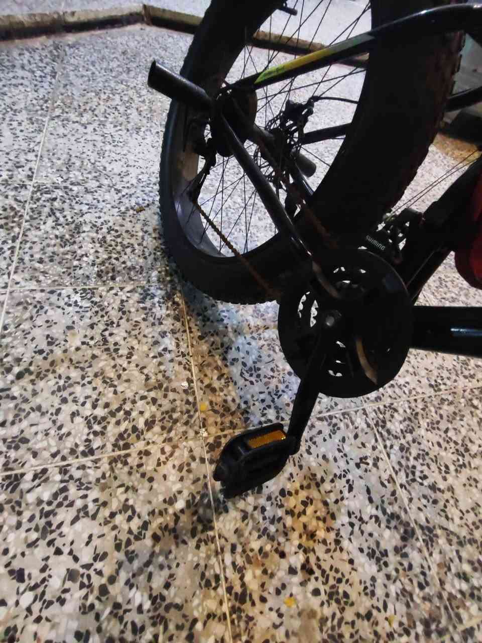 سلام عليكم
بايسكل دبابة جبلي نظيف جدا 

للبيع...
للاستفسار الاتصال على الرقم التالي.
***********
