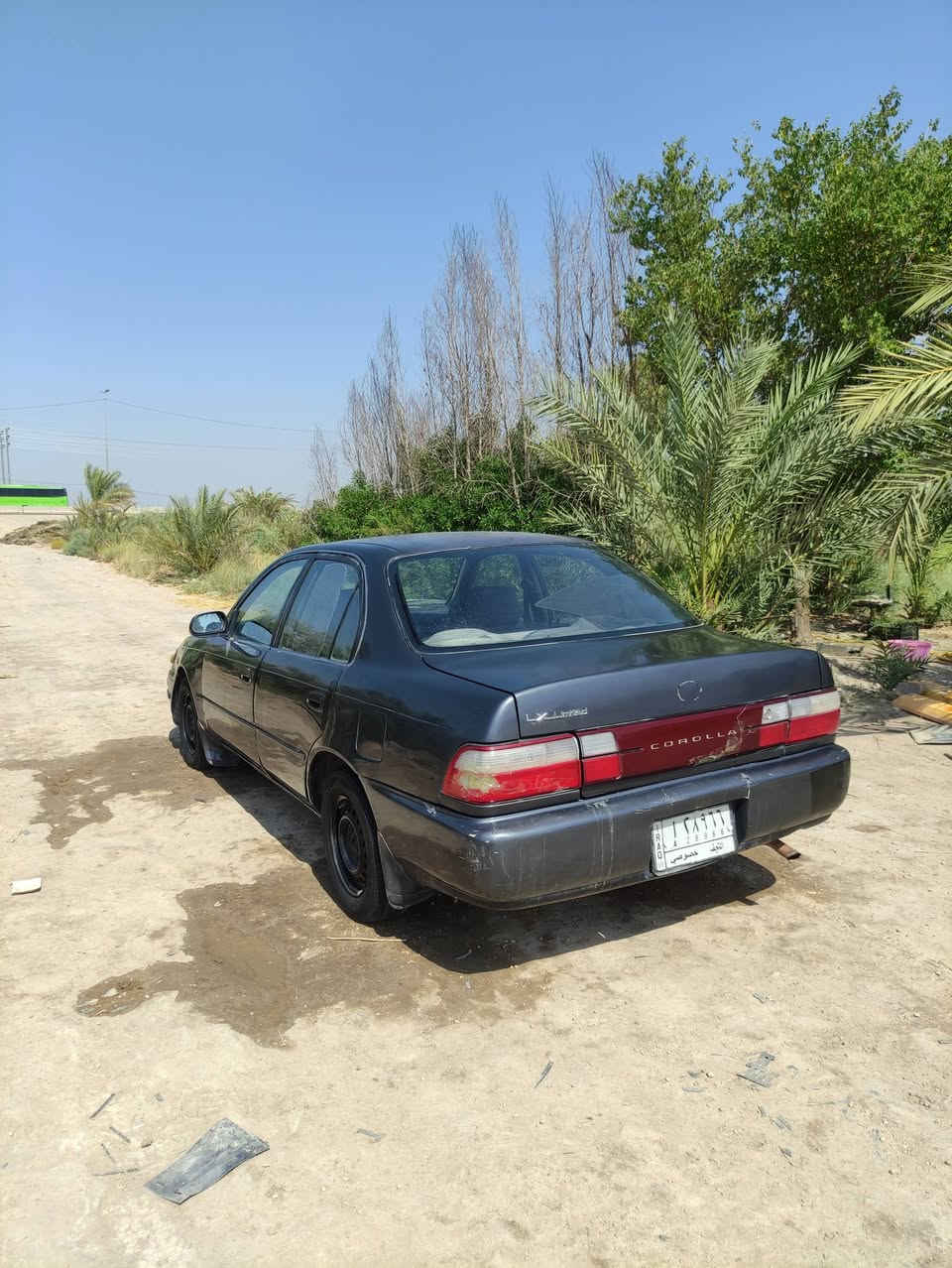 السلام عليكم كورلا للبيع موديل 95 رقم نجف سياره جديده كير محرك جدد مكفوله من ضربه الاتصال على هذه رقم *********** مكان سياره نجف كوفه السعر 40 وبيه مجال
