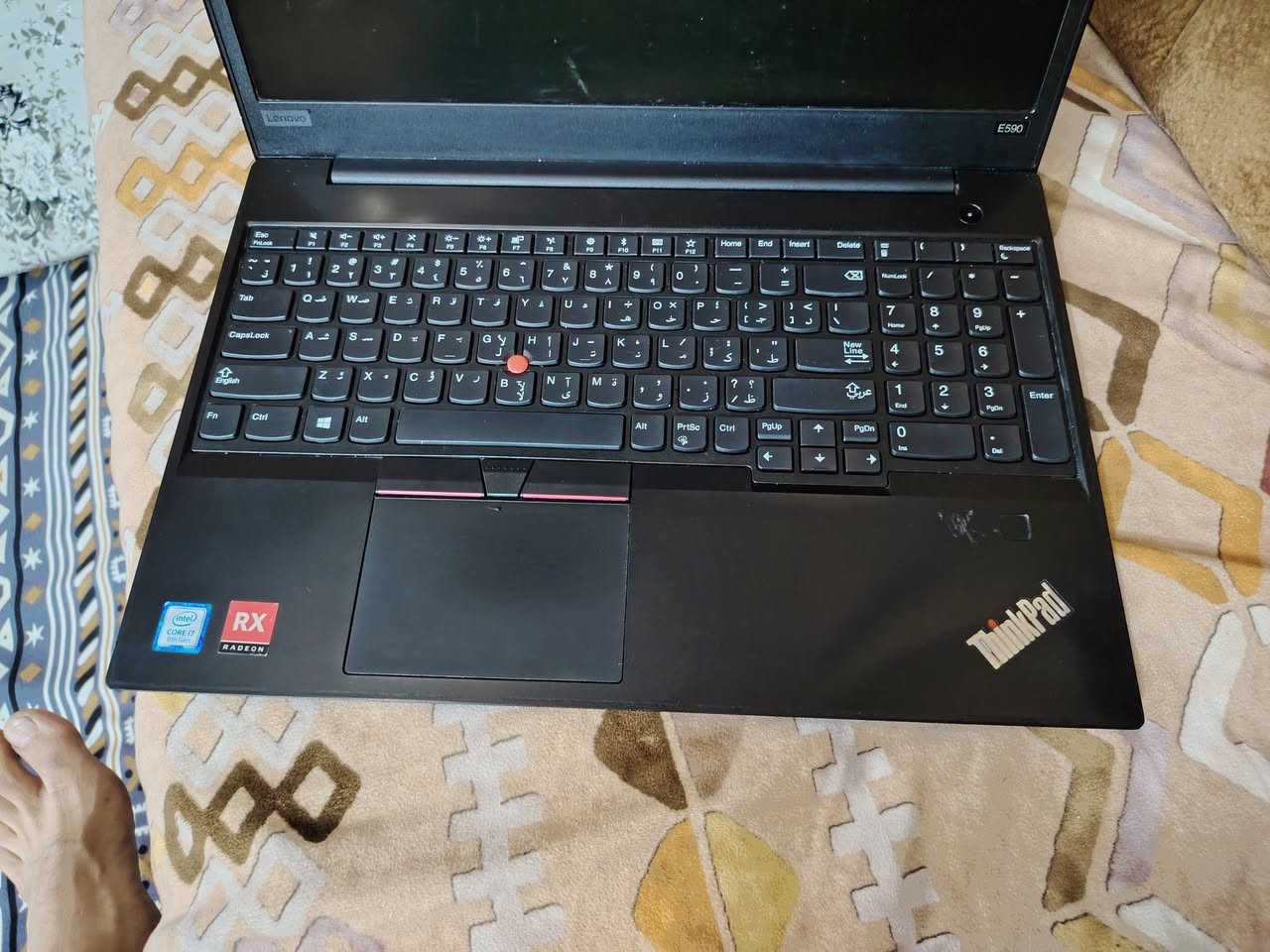 لينوفو E590 • i7-8565U • RX 550X